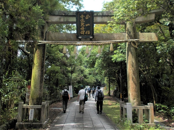 西山古道・小倉神社参詣道