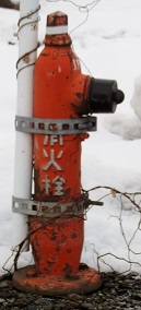 江釣子村立体消火栓