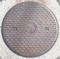 小淵沢町マンホール