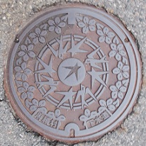 麻績村マンホール